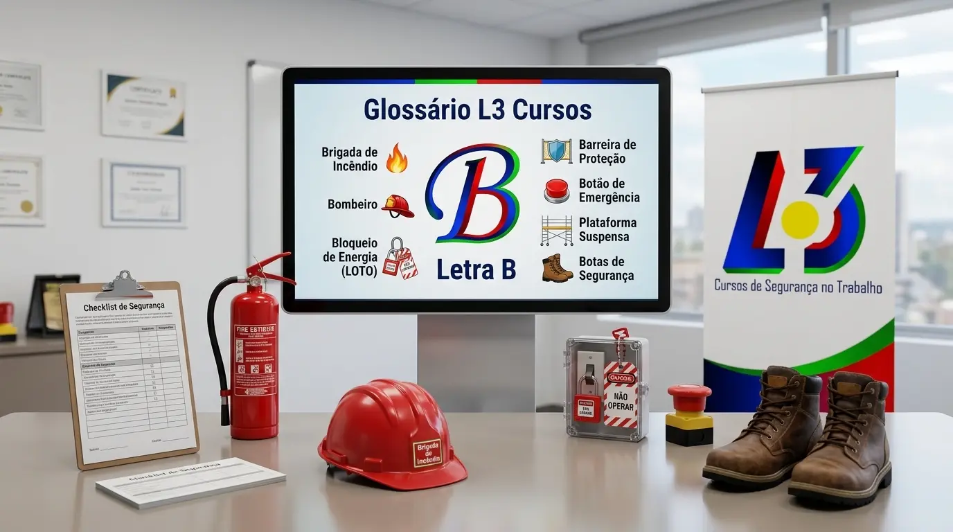 Barra de proteção em máquina industrial