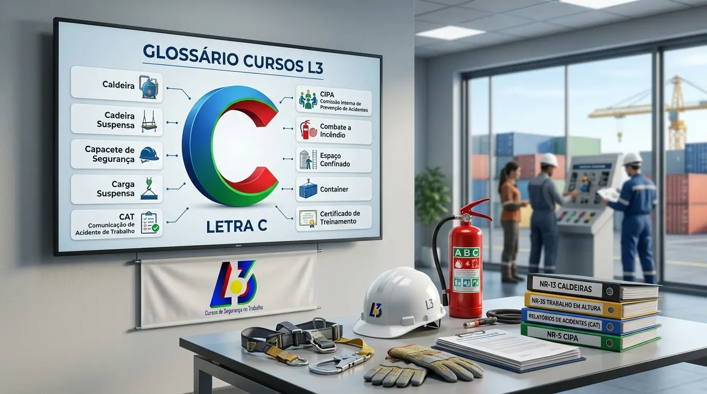 Prevenção de riscos com Competência do Instrutor
