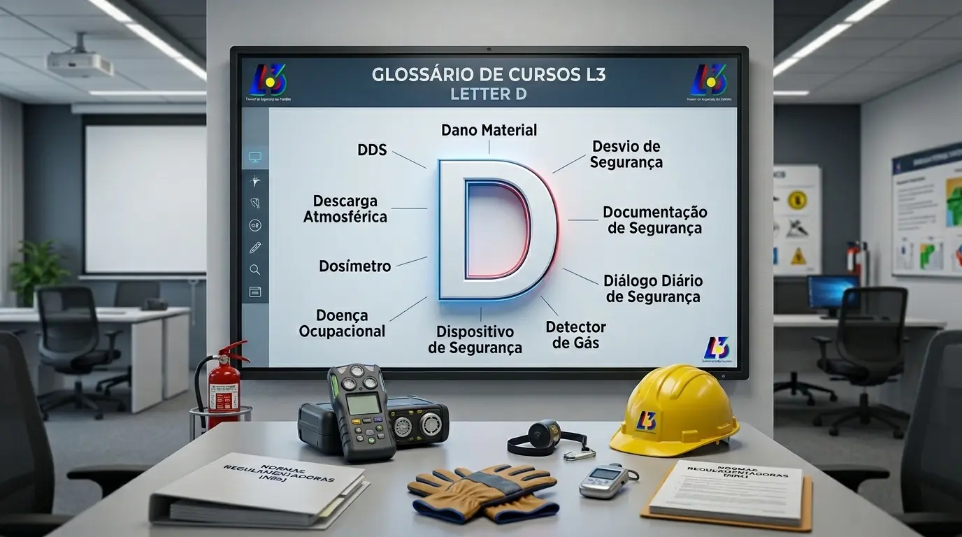 Sinalização adequada para delimitação de áreas de risco