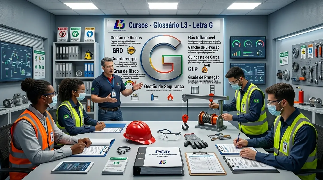Normas reguladoras e grade de proteção em máquinas