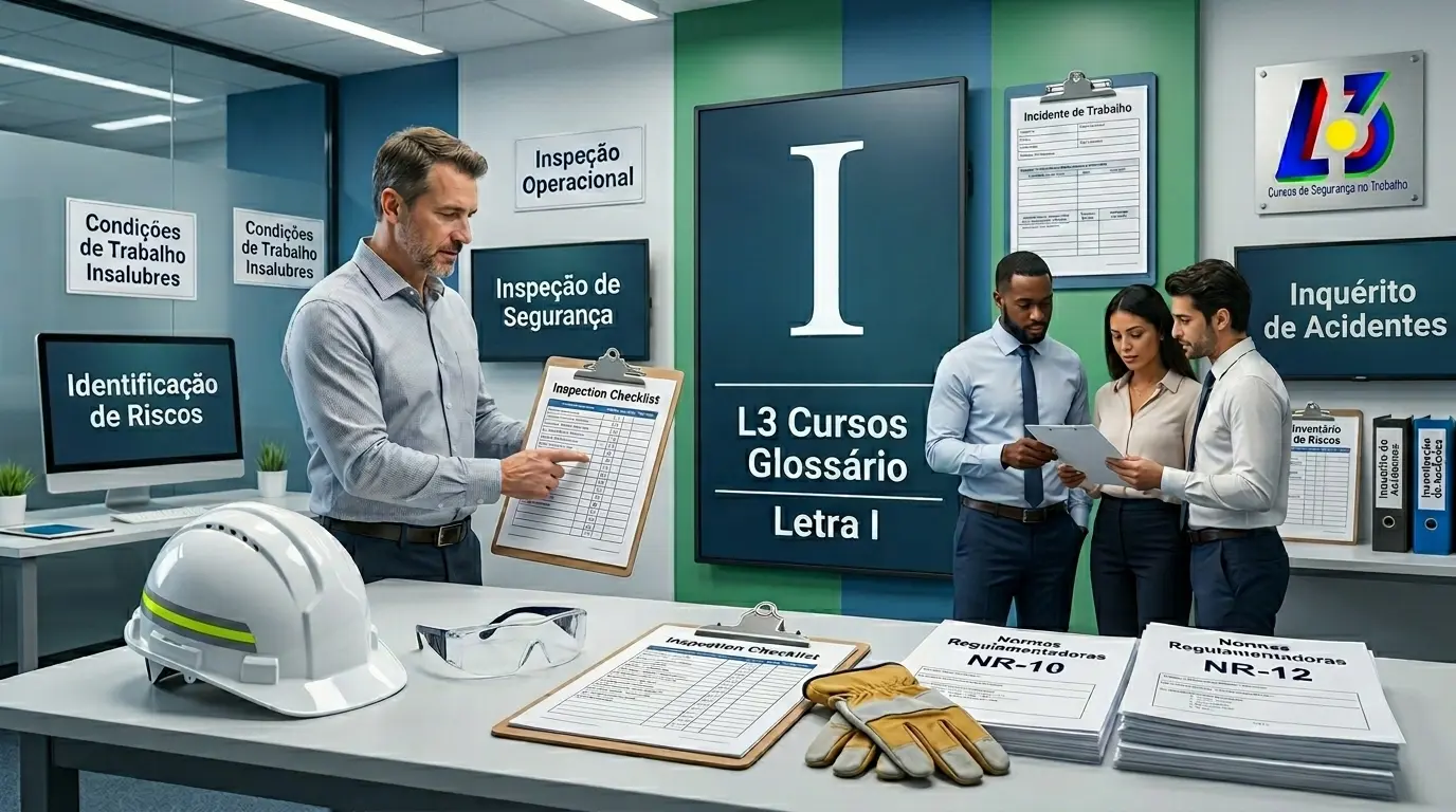 Operação segura de içamento de cargas