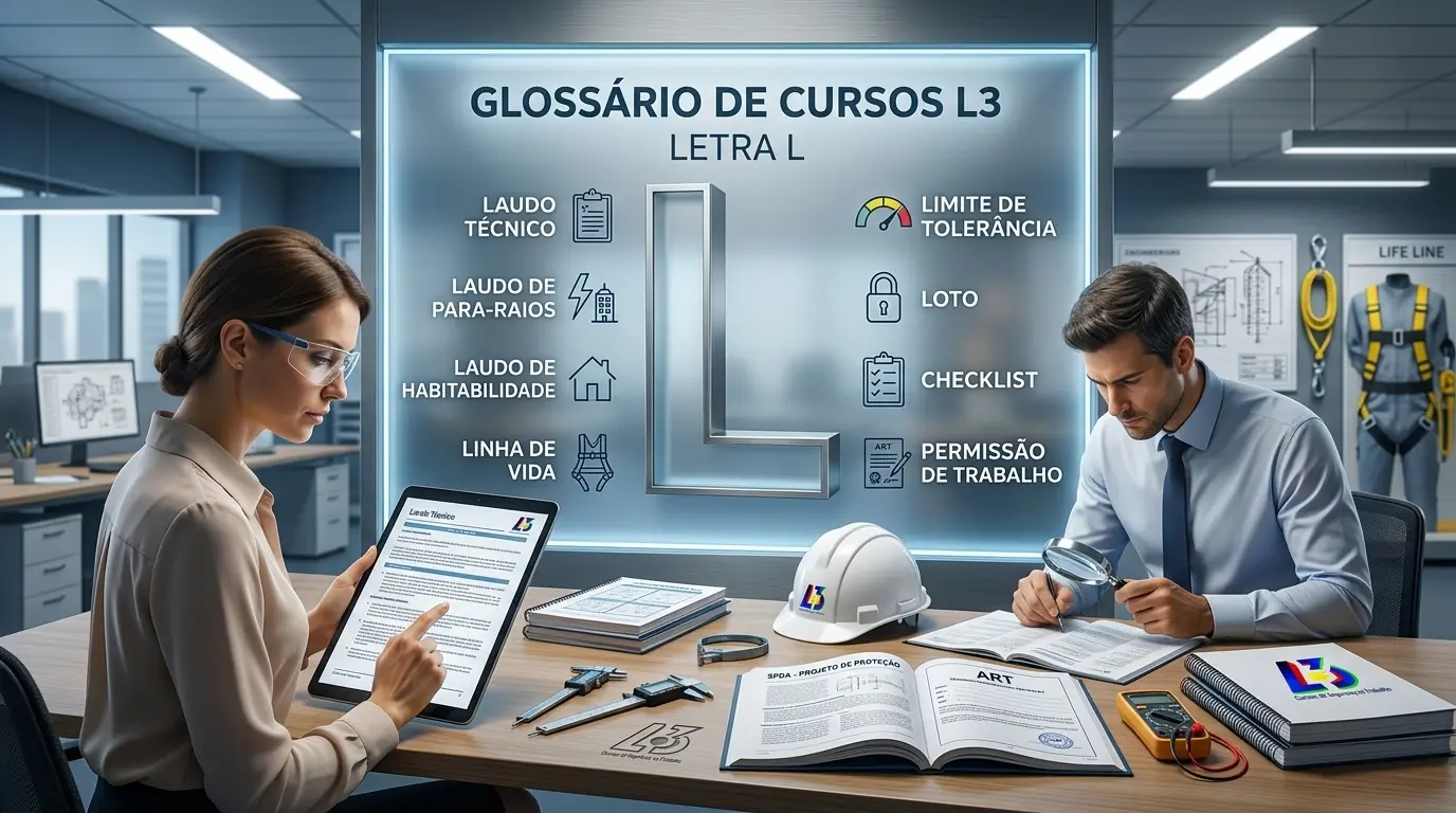 Aplicação prática do local de trabalho seguro