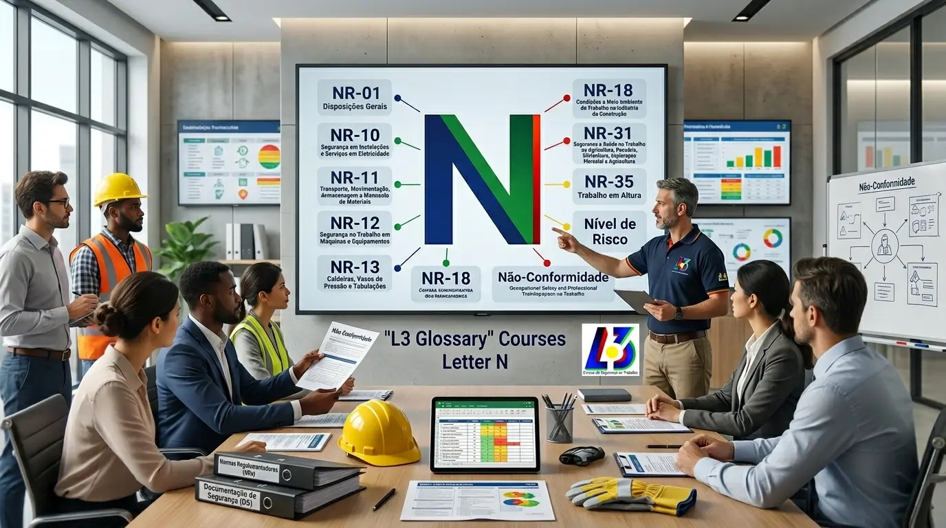 Treinamento e capacitação para operação segura