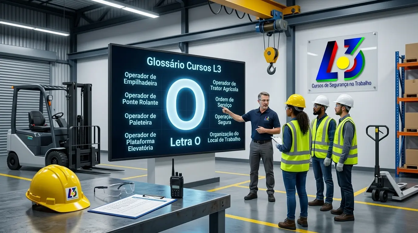 Operação assistida conforme NR-12 e NR-11