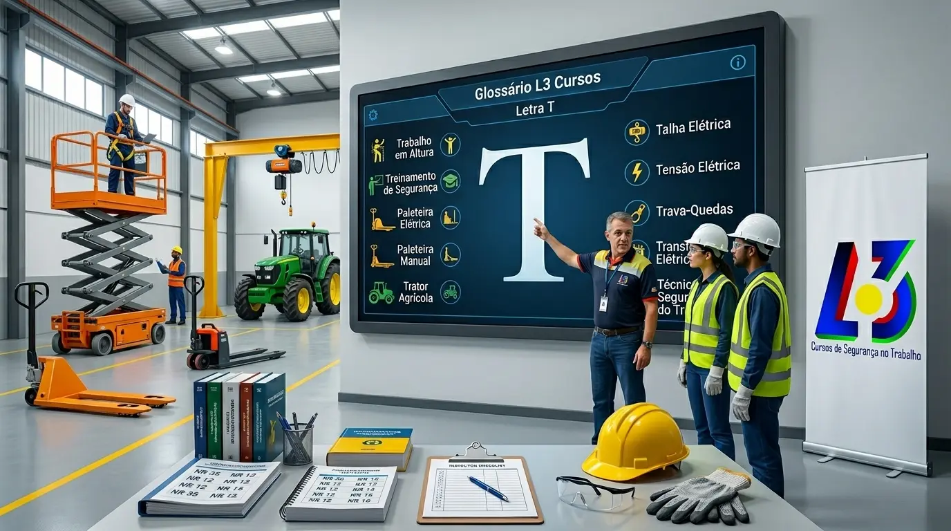 Prevenção de acidentes com treinamento NR-31