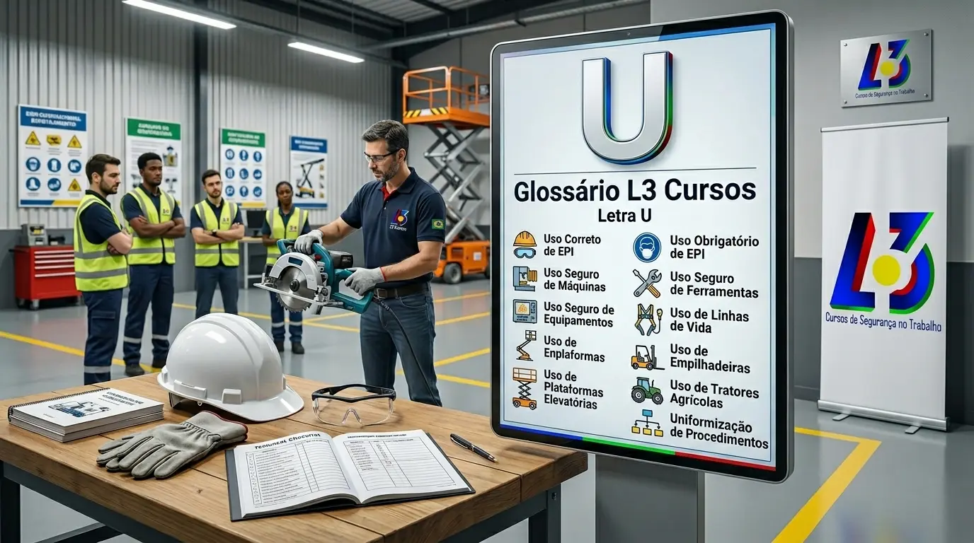 Uso correto de Equipamentos de Proteção Individual