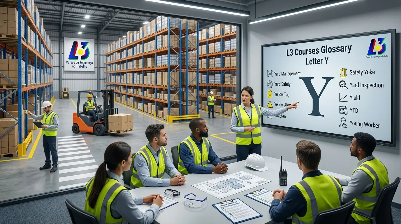 Procedimentos seguros no Yard Operacional